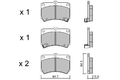 Запчасти для ТО AISIN для MAZDA 323 S IV (BG) 1.3 16V